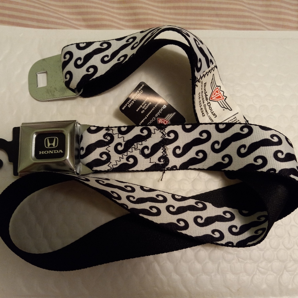 Brand new with tags Honda Mustache belt